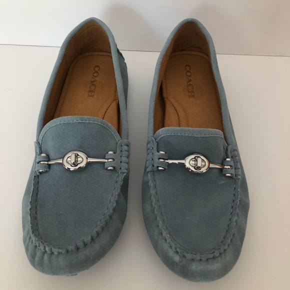 coach driving loafers